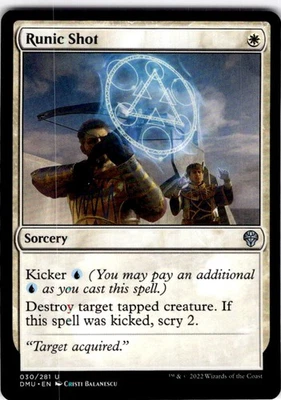 MTG Runic Shot Dominaria United Uncommon #30 - Image 1 of 2