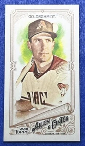 2018 Topps Allen and Ginter Mini Exclusive RIP EXT #353 Paul Goldschmidt - Picture 1 of 2