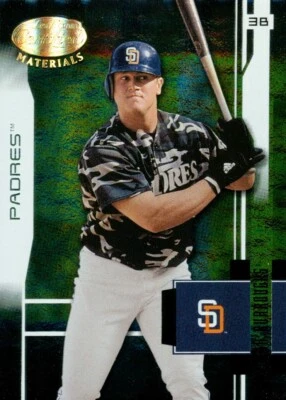 2003 Leaf Certified Materials Sean Burroughs 156 Padres - Image 1 of 2