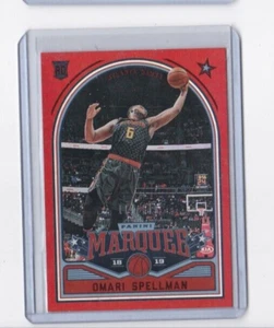 OMARI SPELLMAN 18-19 CHRONICLES MARQUEE RED PARALLEL ROOKIE CARD-SERIAL #'D/149 - Picture 1 of 23