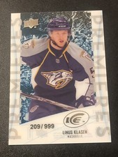 2010-11 Upper Deck Ice /999 Linus Klasen #82 Rookie RC