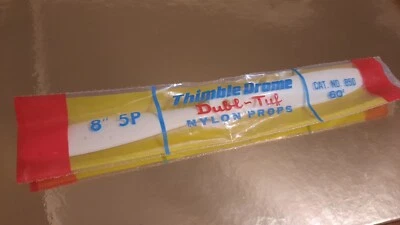 Cox .15 white Prop 8x5 N.o.s Unused Thimble Drome Dubl-Tuf No. 850  - Image 1 of 3