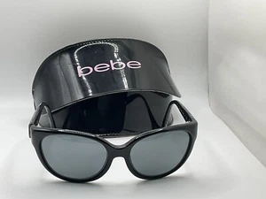BEBE “FOXY” BB7079 001 Sunglasses Frame 56-16-130 Black Polished D735 - Picture 1 of 8