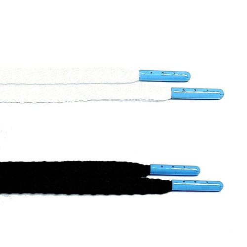 Lacci scarpe piatti per Air Jordan 1 3 4 University ossidiana blu UNC Air Force Max