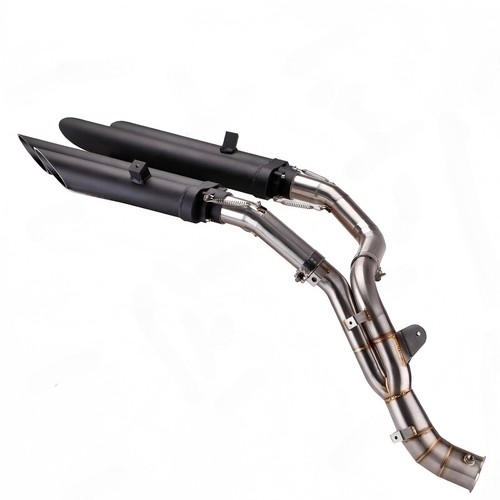 For Yamaha YZF R1 2009-2014 YZFR1 YZF-R1 Exhaust Front Mid Pipe Muffler ...