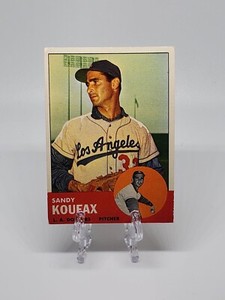Sandy Koufax 1963 Topps #210 DODGERS