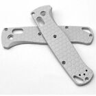 1 Pair DIY Handle Patches Aluminum Grips No-slip Scales for Benchmade Bugout 535