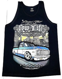 Lowrider Truck Tank Top T-Shirt Low Rider Urban Streetwear Trägershirt Schwarz Neu - Bild 1 von 2
