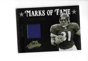 2004 PANINI ABSOLUTE MEMORABILIA Marks Of Fame Material JAMAL LEWIS (Ravens)#/75 - Picture 1 of 2