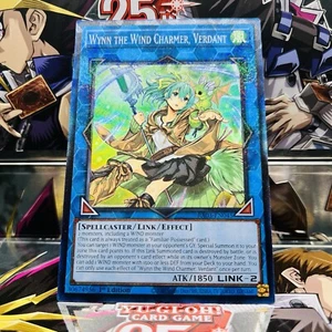 Yugioh Wynn the Wind Charmer, Verdant RA03-EN045 (Textured) PCR 1st Ed Near Mint - Picture 1 of 1