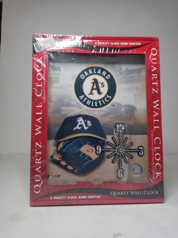 Oakland  Athletics Quartz  Wall Clock (Brand New In Box) Cover