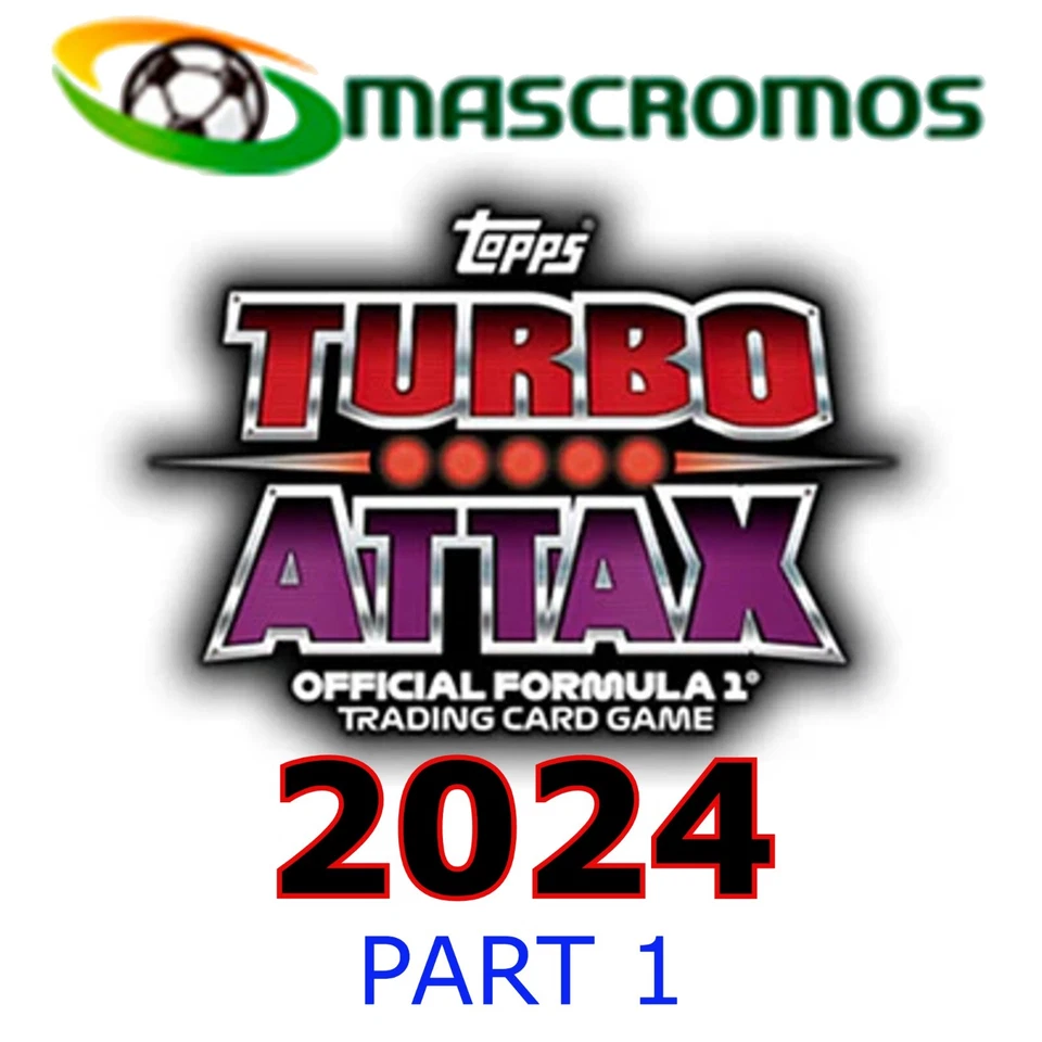 TOPPS TURBO ATTAX 2024 PART 1 - BASE CARDS - SIGNED CARDS - No.1 TO No.222 - Image 1 of 1