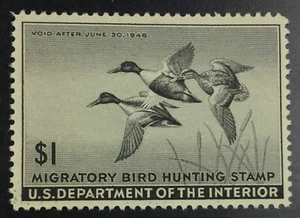 MOMEN: US STAMPS #RW12 DUCK MINT OG NH VF/XF JUMBO LOT #72988* - Picture 1 of 2