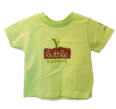 NEW John Deere Boy Girl Green Short Sleeve Tshirt Size 2 ~  Little Sprout  - Image 1 of 4