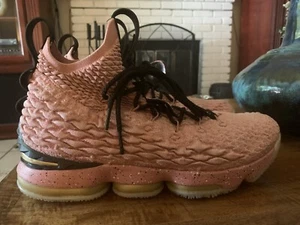 Mens 12 Nike LeBron 15 XV Hollywood Rust Pink Limited - Picture 1 of 12