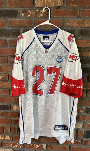 Larry Johnson #27 Kansas City Chiefs NFL Pro Bowl Reebok Jersey 2XL XXL Cover