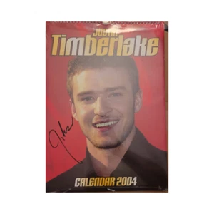Justin Timberlake Signed 2004 Calendar - Picture 1 of 1