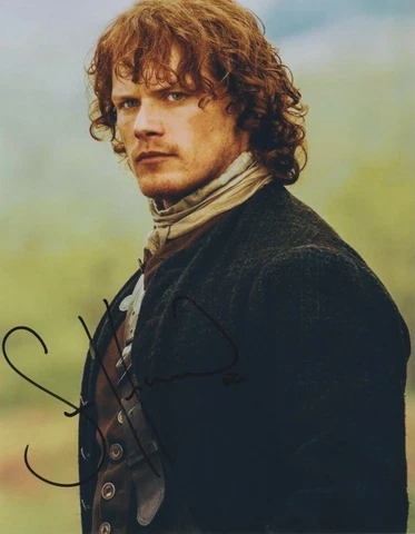 Sam Heughan (Outlander) signed 8x10 photo in-person Cover