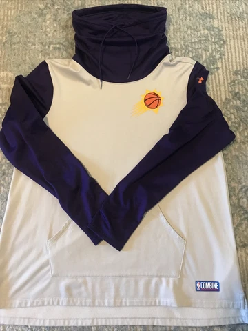 Womens Under Armour Phoenix Suns Cowl Neck Sweatshirt Style 1302042 Size X-Large Cover