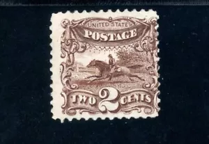 USAstamps Unused FVF US 1869 Pictorial Issue Scott 113 OG MNH Grilled SCV $500+ - Picture 1 of 2