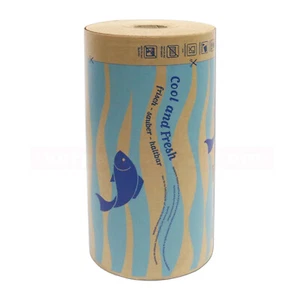 Cool and Fresh Verpackung Rolle Fischschlauch kraft braun / Tube B:35cm L:150m ! - Bild 1 von 4