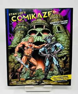 STAN LEE'S COMIKAZE EXPO 2013 PROGRAMMA ESCLUSIVO MASTERS UNIVERSE MOTU STANDOR - Foto 1 di 9