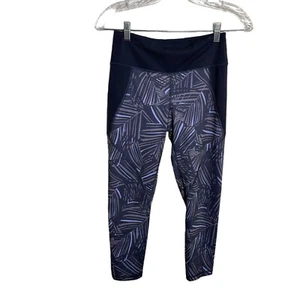 Patagonia Leggings Women's Small Cropped Purple Athletic Pull On Active Pants - Picture 1 of 11