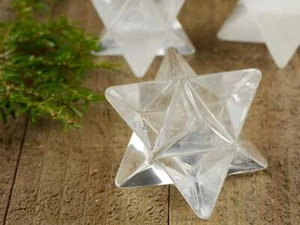 CUARZO TRANSPARENTE Cristal Merkaba - Estrella, Geometría Sagrada, Metafísica, E0877 - Imagen 1 de 10