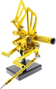 Front Rearset Footpegs Footrest For SV650/SV650S SV1000/S/GSXR750 1998-2014 Gold - Picture 1 of 5
