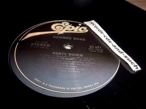 GEORGE DUKE-PARTY DOWN/I WANT YOU FOR MYSELF-EPIC AS 681 NEW SEALED VINYL 12" - Foto 1 di 2
