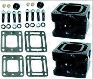 "Kit espaciador elevador colector de escape de 3 pulgadas MerCruiser 5.7 7.4 350 5.0 93320a13 3" - Imagen 1 de 4