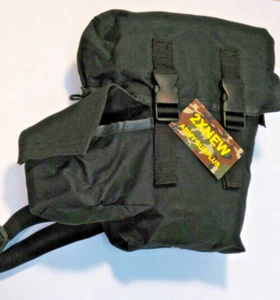 Tactical Gas Mask Carrier Drop Leg Pouch (Respirators Carry Bag) Black BRAND NEW - Picture 1 of 6