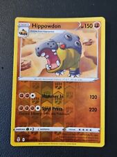 Pokemon SWSH Evolving Skies Reverse Holo Foil Card Hippowdon 085/203
