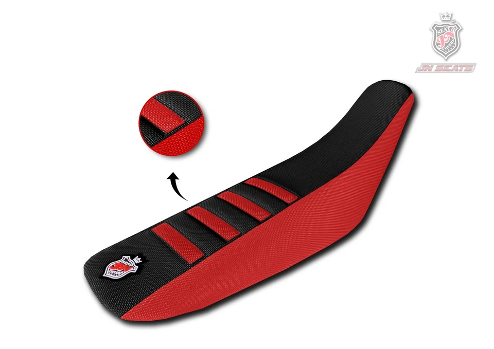 Honda Crf 450R 2002-2004 JN-Design COPRISELLA Anti-Slip Red & Black Foto 1 de 1