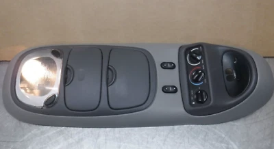 Ford Excursion Overhead Top Roof Console Map Light  Grey Gray - Image 1 of 4