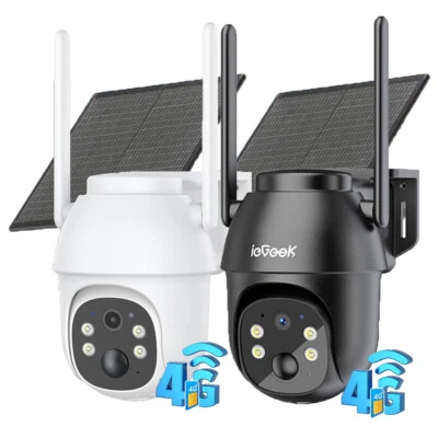 ieGeek 4G FUNK WLAN WIFI IP NETZWERK CAMERA 4MP Outdoor AUßEN ÜBERWACHUNGSKAMERA