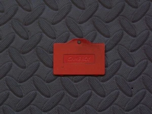OEM GAMEBOY ADVANCE SP REPUESTO ROJO PERLA BATERÍA CUBIERTA TAPA PUERTA - Imagen 1 de 1