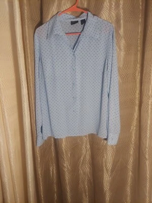 Top Laura Scott manga larga mezcla abotonada 18 lunares   Foto 1 de 4