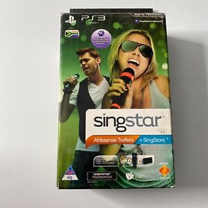 Singstar Afrikaanse Treffers PS3 Game Big Box WIth Microphones