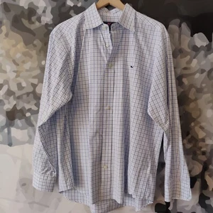 Men's Vineyard Vines Button Down Classic Whale Fit Shirt - Size Large - Picture 1 of 5
