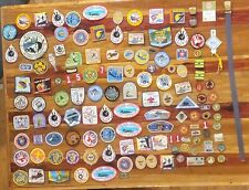 Lot of 126 Mixed Boy Scouts of America Patches Mixed. Some Duplicates. 5 Extras.