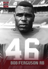 Custom Novelty Football Card Bob Ferguson Ohio State Blank Back 