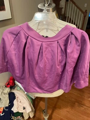 Minifalda de damas talla pequeña en lavanda con pliegues y acento de cremallera. Envío GRATIS Foto 1 de 4