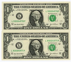 Usa-Federal Reserve note .. P-515b( Fr-1931l) .. 1 Dollar .. 2013A Choice*UNC* - Picture 1 of 2