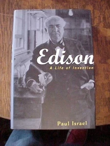 EDISON, A LIFE of INVENTION by Paul Israel (1998 FE - Foto 1 di 3