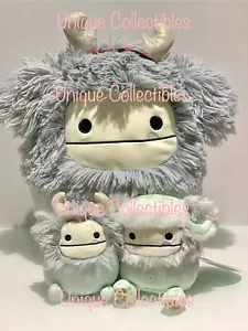 Squishmallows Evita the Bigfoot 12", Evita 5" & Evita 4" Plush Bundle Brand New - Picture 1 of 7
