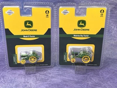 Lot Of 2 Athearn's John Deere Waterloo Boy & Model D Tractor Die Cast Toys 1:87 - Image 1 of 4
