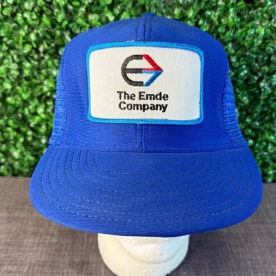 Sombrero de Colección Reynolds Hecho en Estados Unidos Azul Snapback The Emde Company Foto 1 de 4