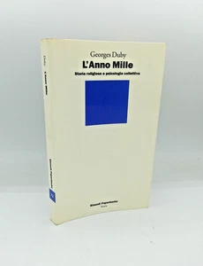 "L'ANNO MILLE" Georges Duby, Einaudi Paperbacks 1992 - 9788806000837 - Picture 1 of 3