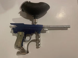 Rare JT Excelerator Blue Paintball Gun B-18056 Liquid Crystal Display & Speaker - Picture 1 of 7